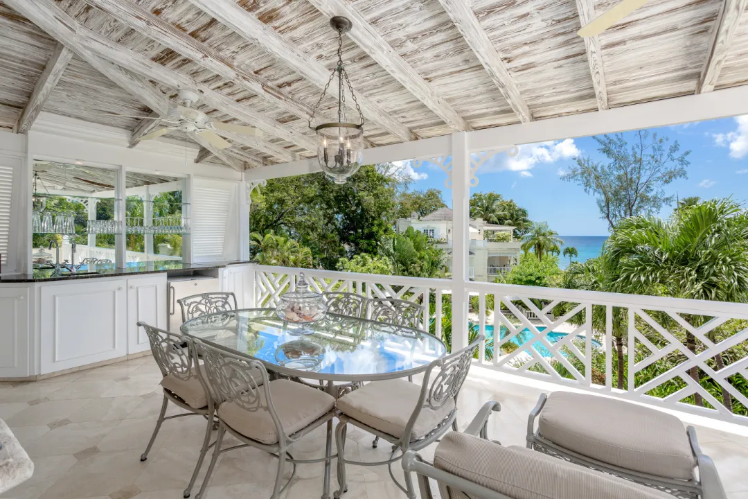 Coral Reef Club - Luxury Plantation Suite - Terrace
