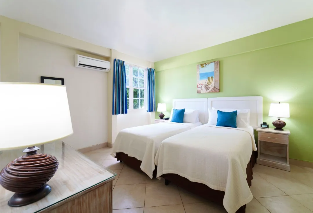 Southern-Palms-Beach-Resort-Barbados-Garden-View-Room-Twin-Bed