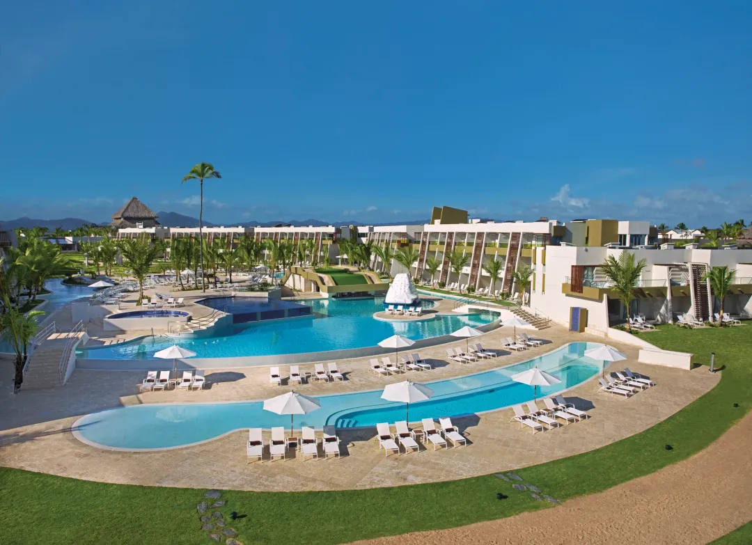 Odysseys Travel - Dreams Onyx - Pools Aerial View