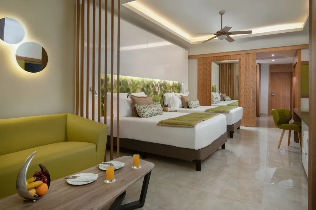 Odysseys Travel - Dreams Onyx - Premium Junior Suite Pool View - Twin Bed View