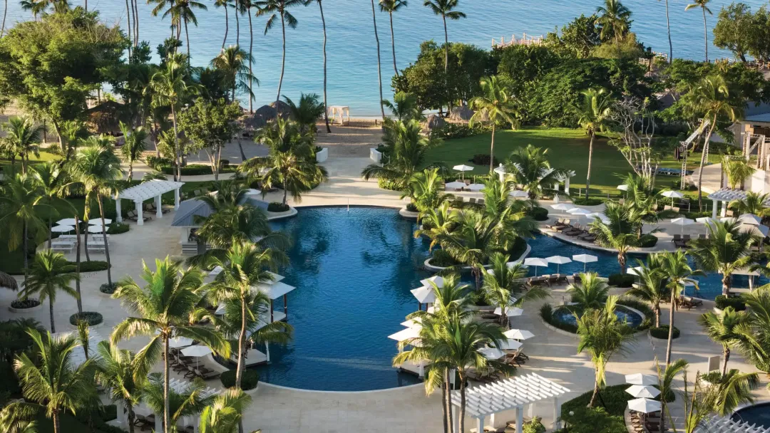 Odysseys Travel - Dreams La Romana Resort and Spa - Pool Aerial