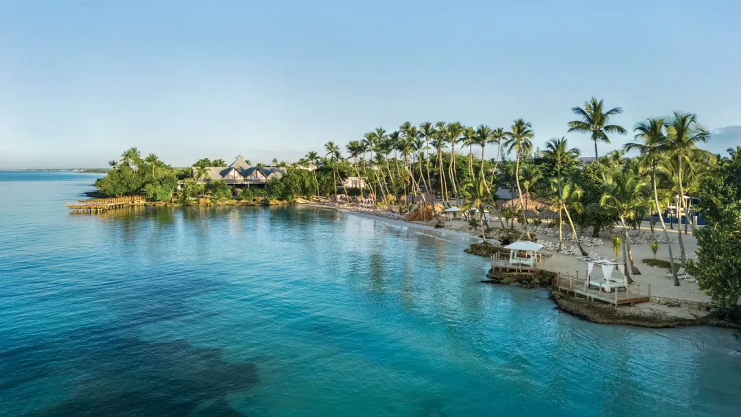 Odysseys Travel - Dreams La Romana Resort and Spa - Coastline Aerial View