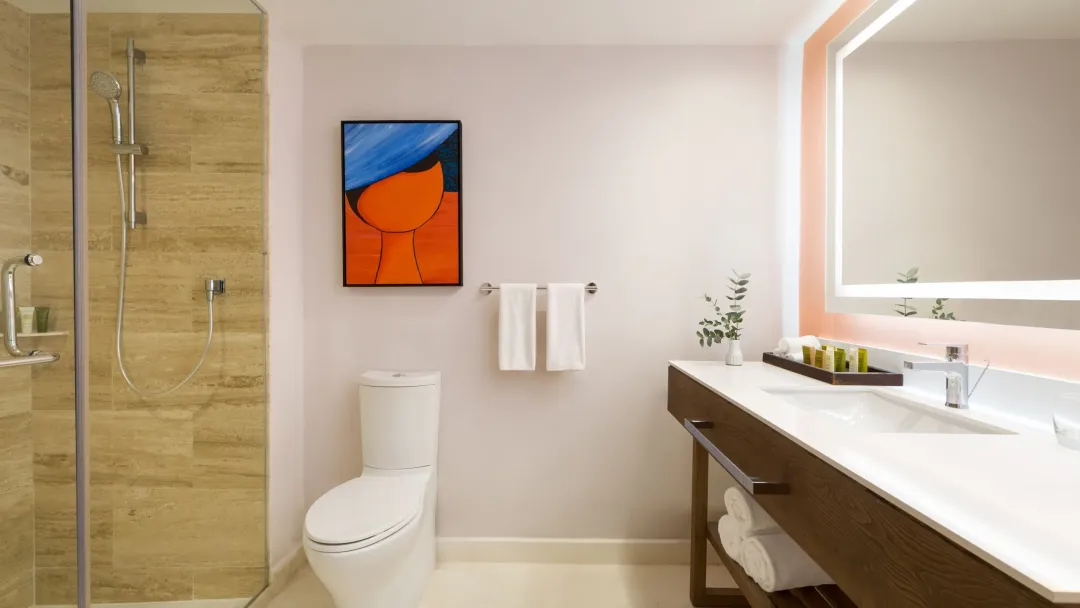 Odysseys Travel - Dreams La Romana Resort and Spa - Deluxe Garden View King - Bathroom