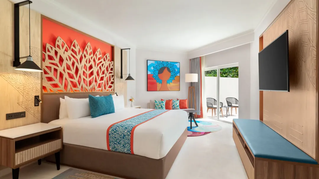 Odysseys Travel - Dreams La Romana Resort and Spa - Deluxe Garden View King - Bedroom