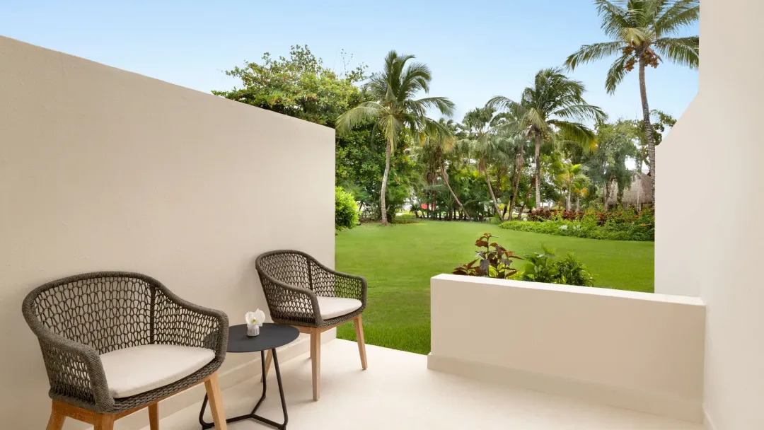 Odysseys Travel - Dreams La Romana Resort and Spa - Deluxe Garden View Two Queens - Terrace