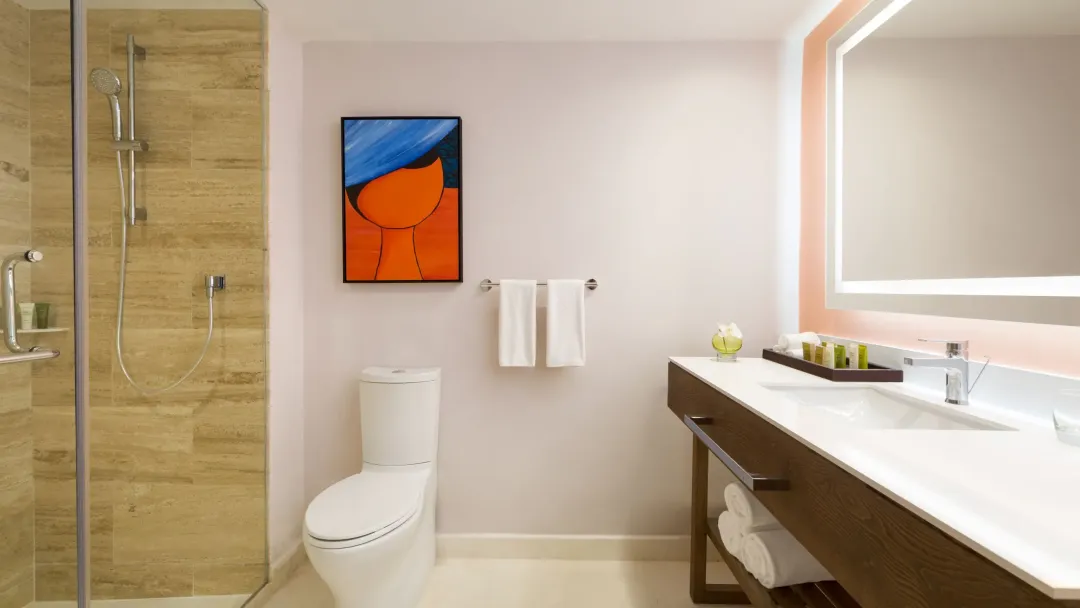 Odysseys Travel - Dreams La Romana Resort and Spa - Deluxe Partial Ocean View King - Bathroom