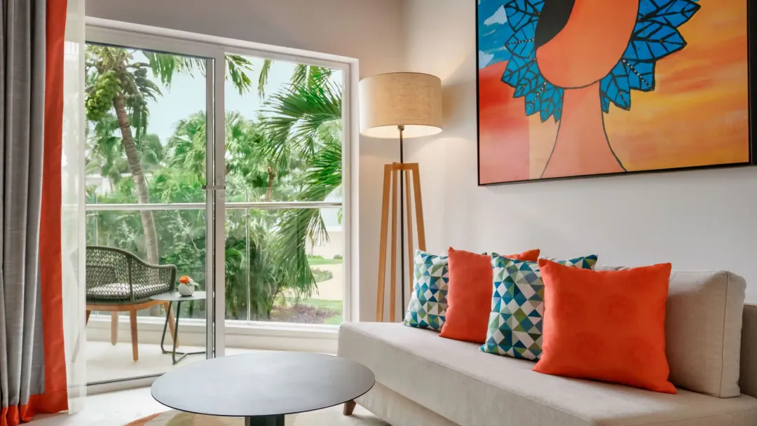Odysseys Travel - Dreams La Romana Resort and Spa - Premium Garden View King - Seating Area