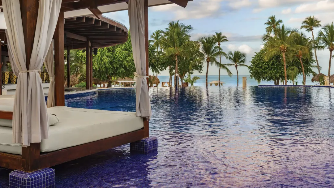Odysseys Travel - Secrets La Romana Resort and Spa - Pool Cabana Sea View