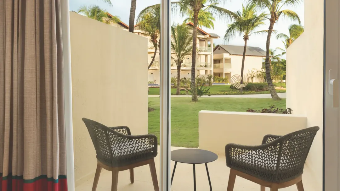 Odysseys Travel - Secrets La Romana Resort and Spa - Deluxe Garden View One King - Terrace Lounge