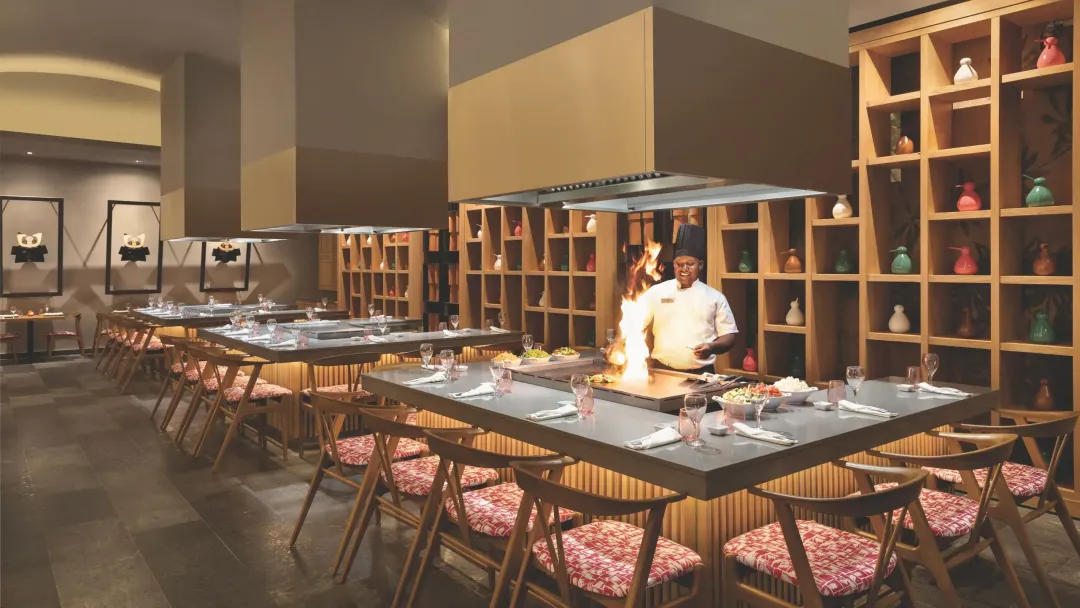 Odysseys Travel - Secrets La Romana Resort and Spa - Sakura Restaurant - Interior