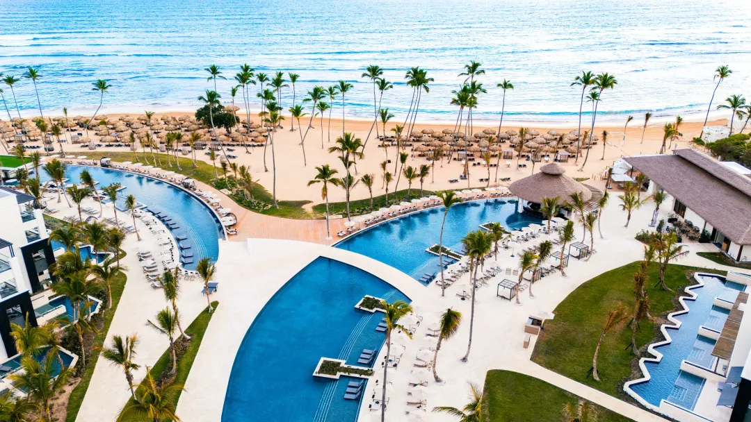 Odysseys Travel - Secrets Tides Punta Cana - Pool Aerial View