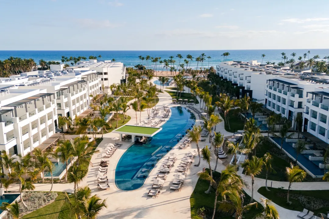 Odysseys Travel - Secrets Tides Punta Cana - Resort Aerial View