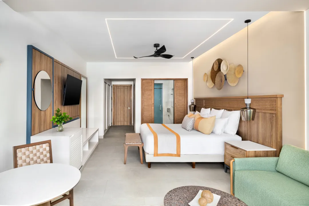 Odysseys Travel - Secrets Tides Punta Cana - Junior Suite Tropical View - Bedroom (King)