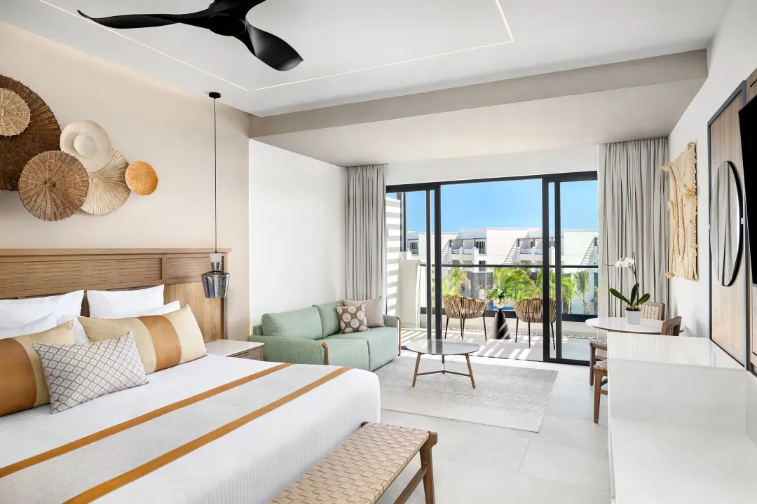 Odysseys Travel - Secrets Tides Punta Cana - Junior Suite Partial Ocean View - Bedroom (King)