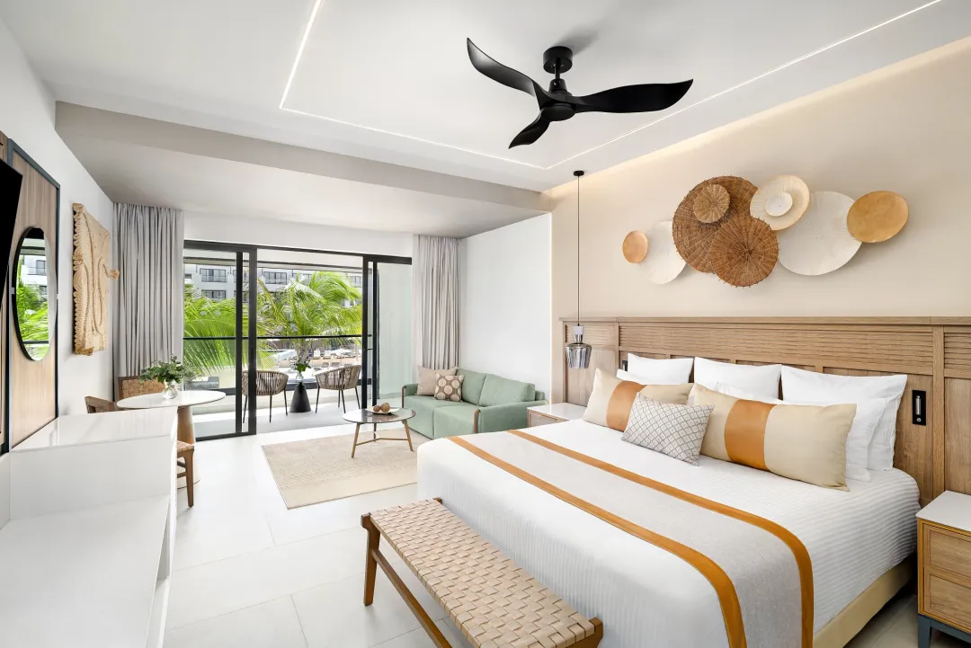 Odysseys Travel - Secrets Tides Punta Cana - Junior Suite Pool View - Bedroom (King)