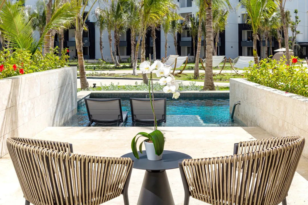 Odysseys Travel - Secrets Tides Punta Cana - Junior Suite Swim Out - Terrace