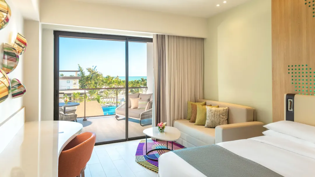 Ocean View Junior Suite Double - Bedroom