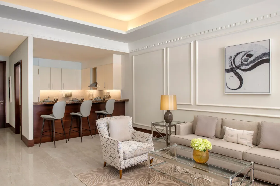 The St. Regis Marsa - One Bedroom Suite - Living Room