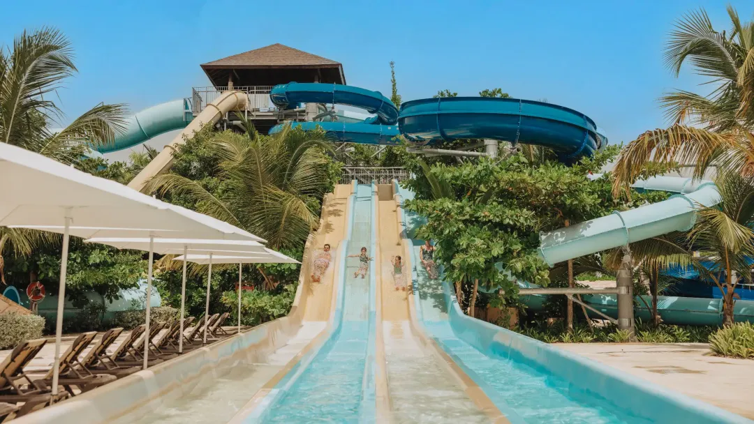 Hyatt Ziva Cap Cana -Waterpark Slides