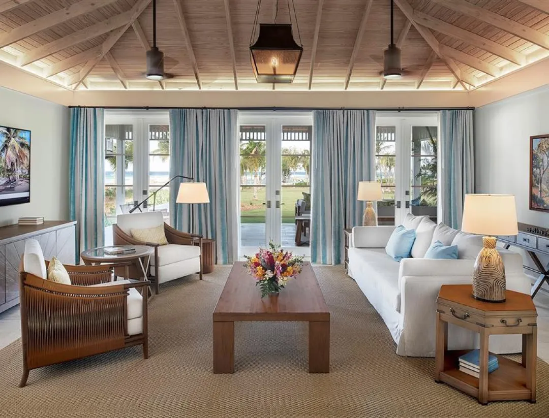 Four Bedroom Estate Ocean Suite - Living Room