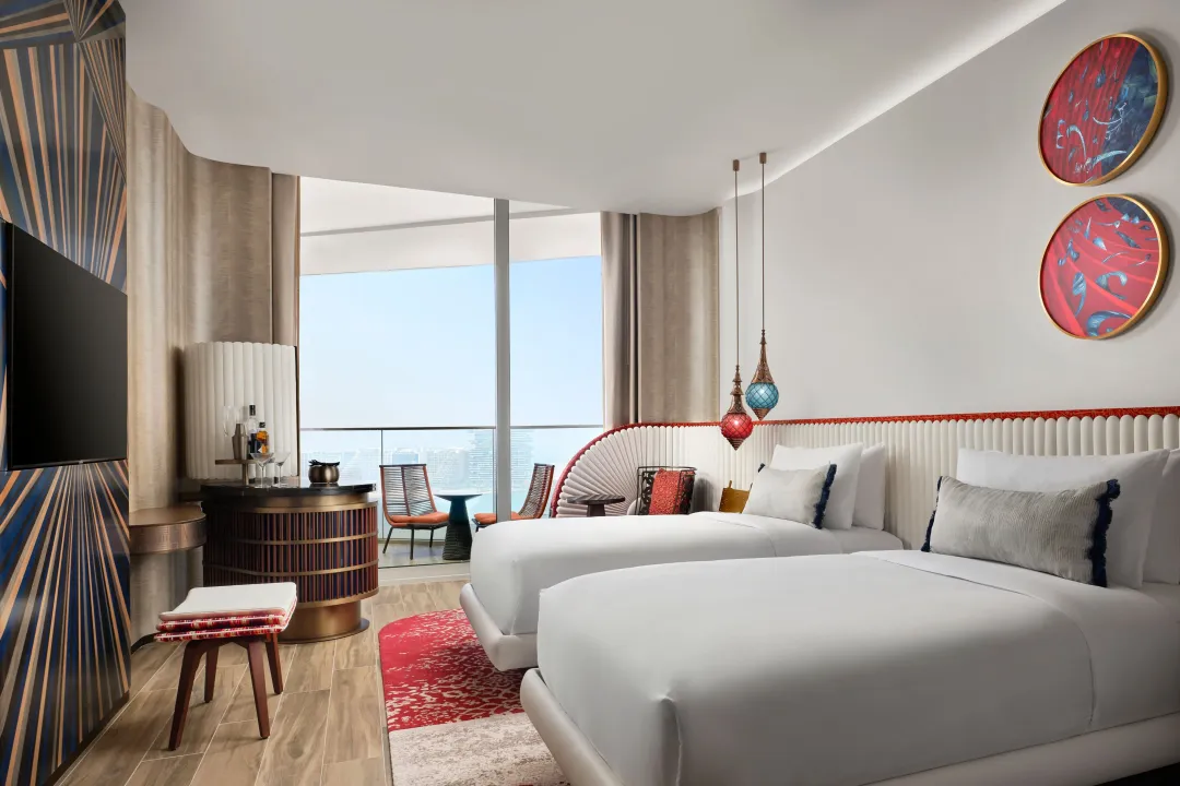 W-Dubai-Mina-Seyahi-Deluxe-Sea-View-Twin-Beds