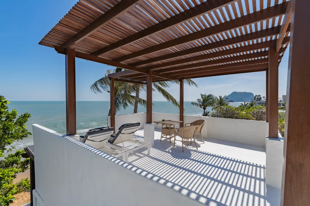 Aleenta Hua Hin - Beachfront Rooftop Suite - Balcony - View
