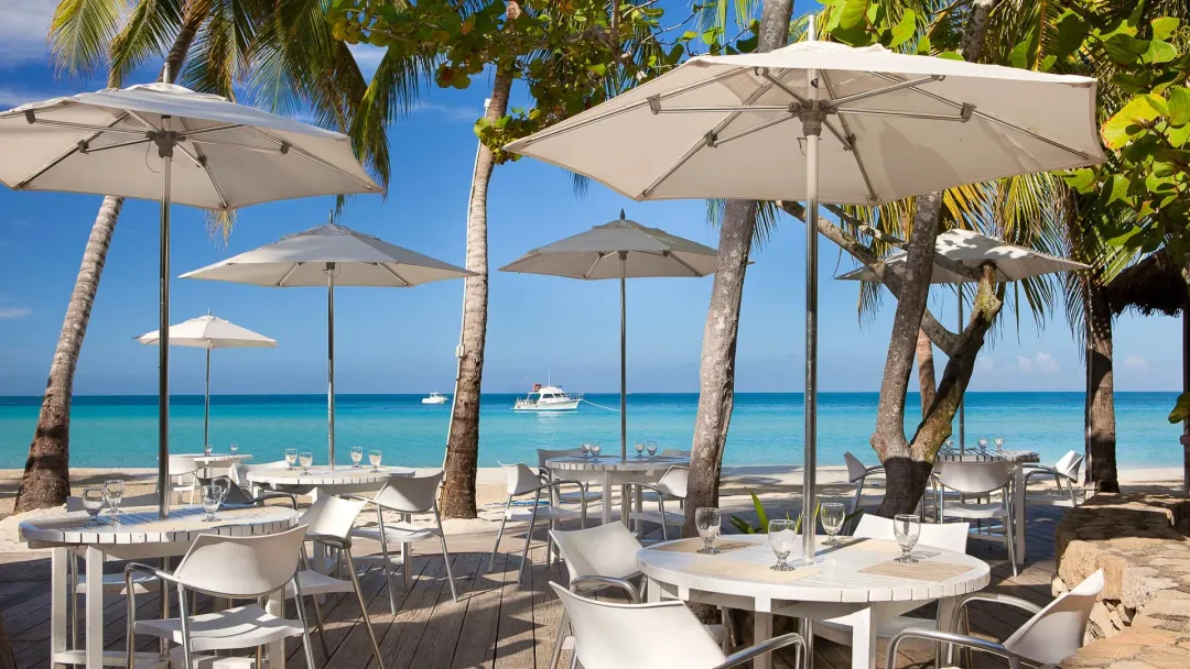 Couples Swept Away - Beach View Restaurant