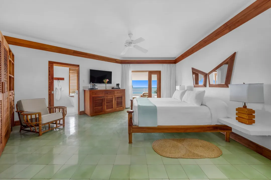 Great House Verandah Room - King Bed View