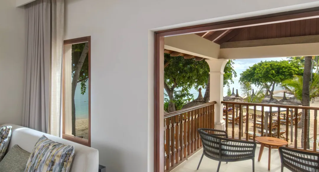 Hilton Mauritius - Grand Deluxe Parital Sea View Room -Balcony