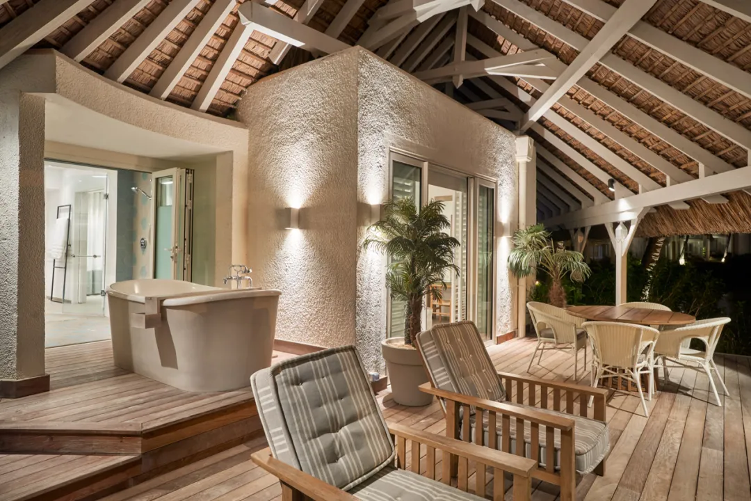 Lux Grand Gaube - Prestige Junior Suite - Evening View