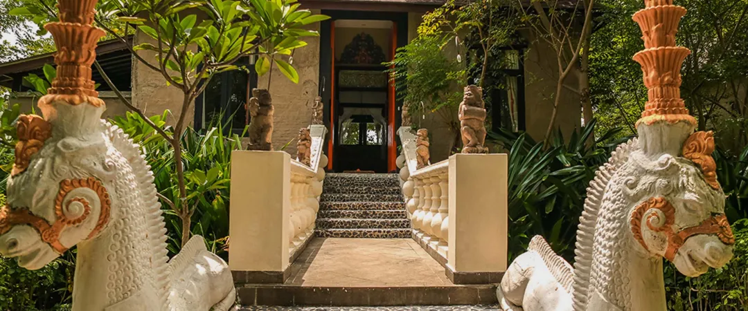 Hotel Tugu Lombok -Entrance