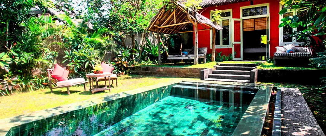 Hotel Tugu Lombok - Pool Villa - Side View