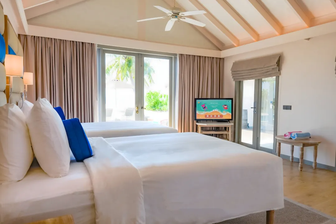 Cora Cora Maldives - Two Bedroom Beach Pool Suite - Twin Beds