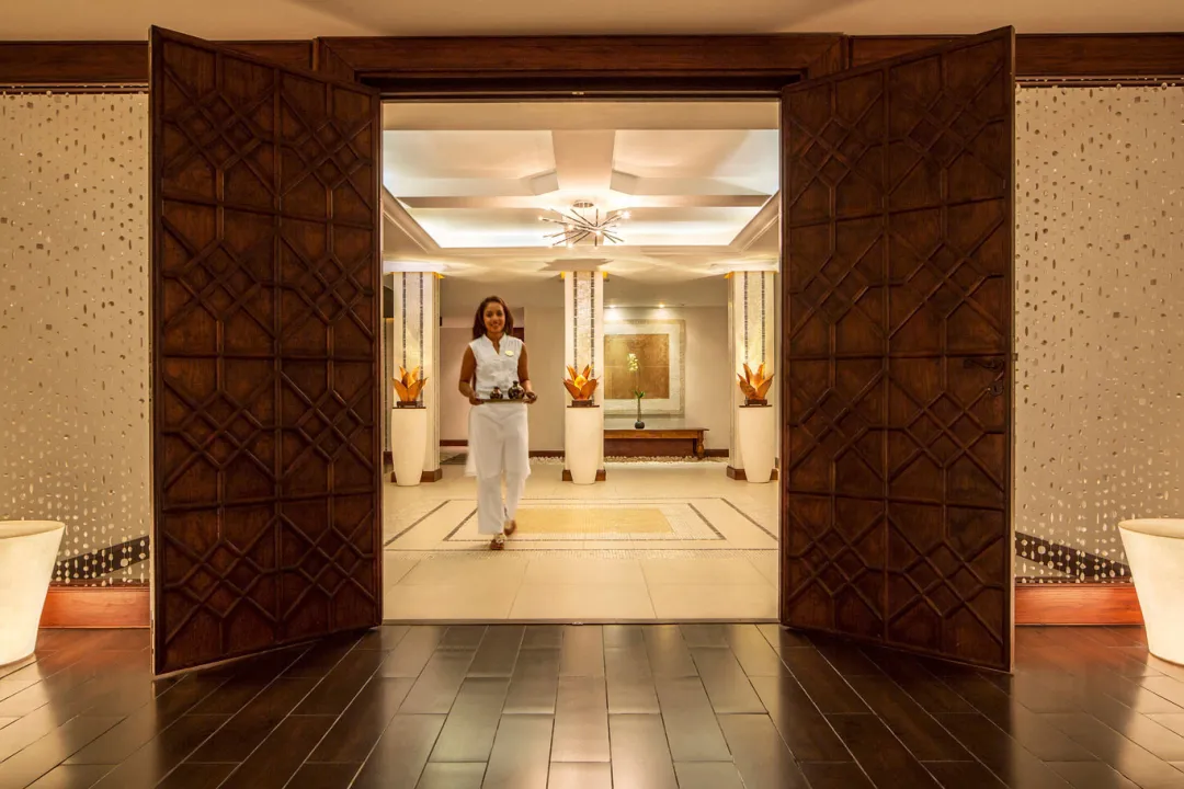 The Residence Mauritius - Spa Entrance