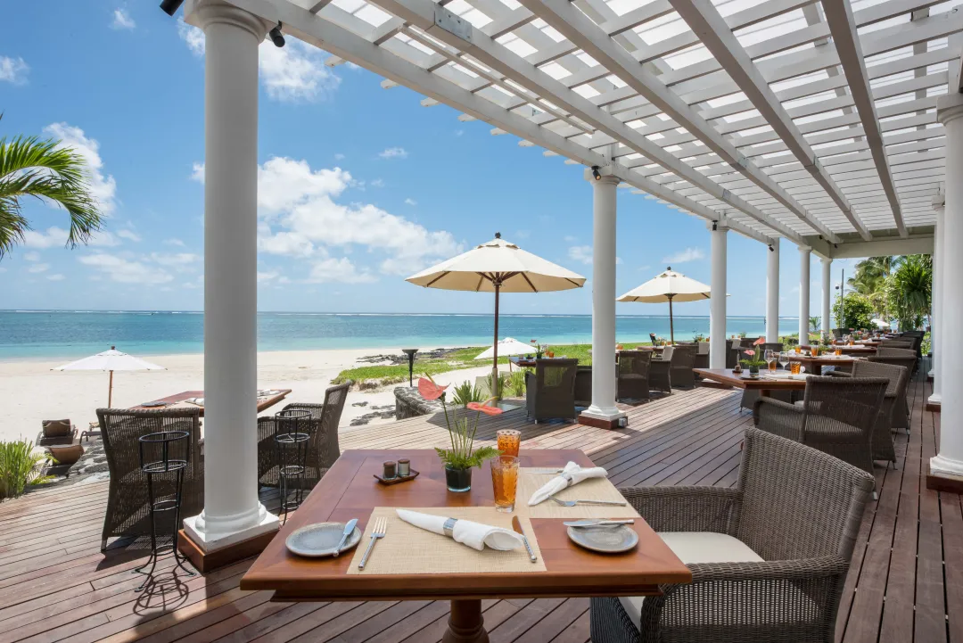 The Residence Mauritius - Outdoor Restaurant