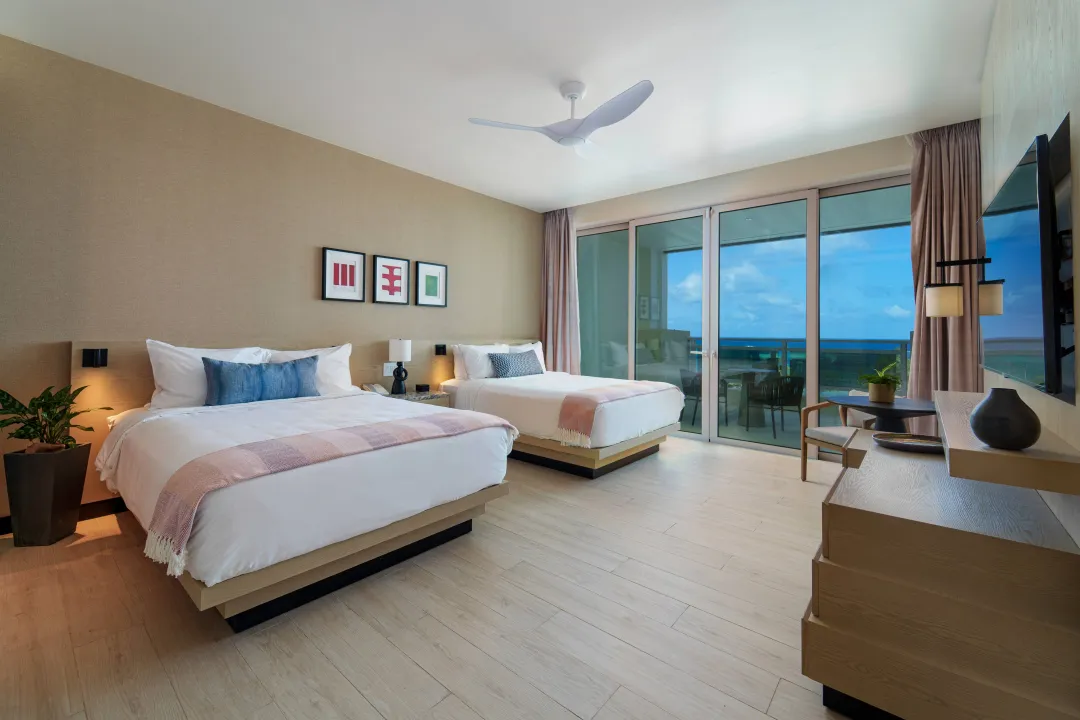 Wyndham Grand Barbados - Deluxe Ocean View - Two Queen Beds