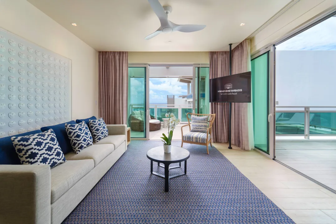 Wyndham Grand Barbados - Ember Suite - Living Room