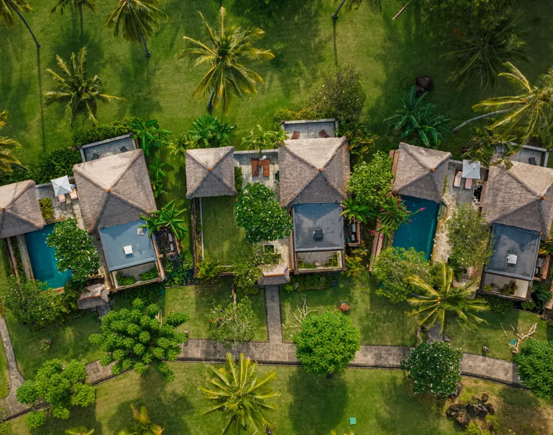 The-Oberoi-Beach-Resort-Lombok-Villa-Aerial-View
