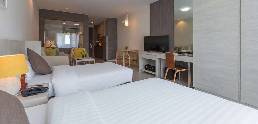 Kantary-Hills-Studio-Suite-Twin-Beds-Detail