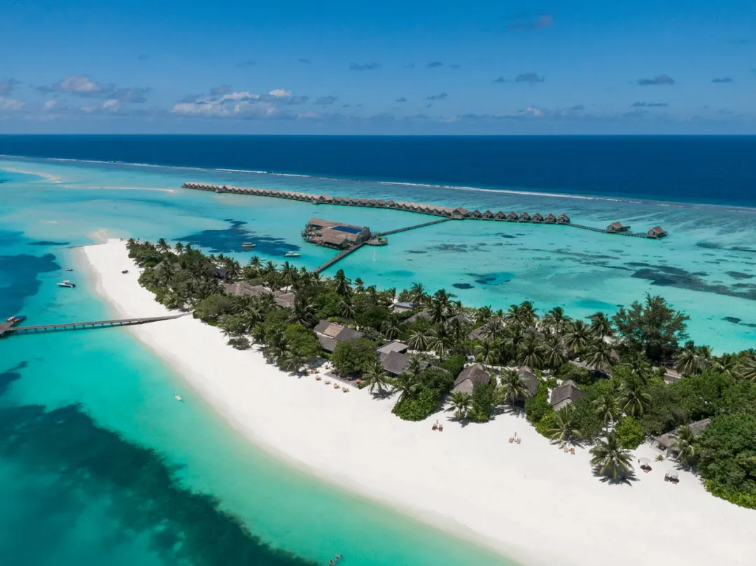 Lux South Ari Atoll  - Resort Aerial View