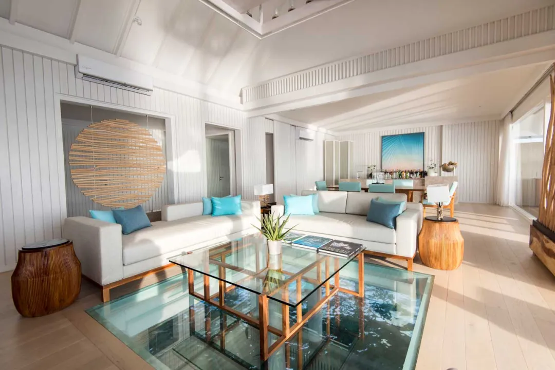 Lux South Ari Atoll  -  Beach Villas Living Space