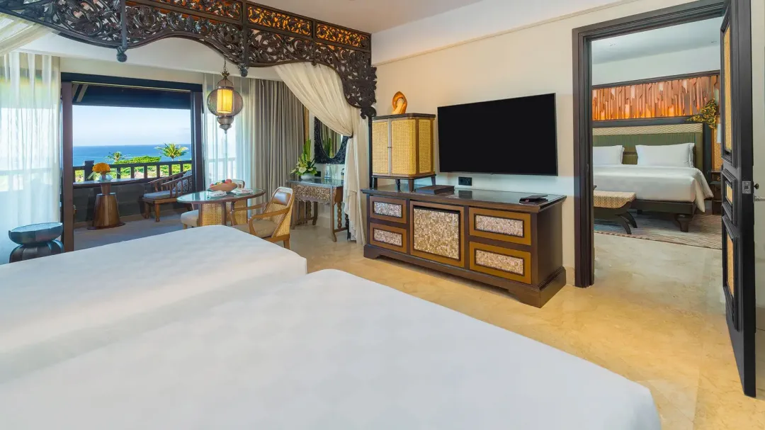 Ayana-Resort-Bali-Two-Bedroom-Ocean-View-Room-Twin-Beds