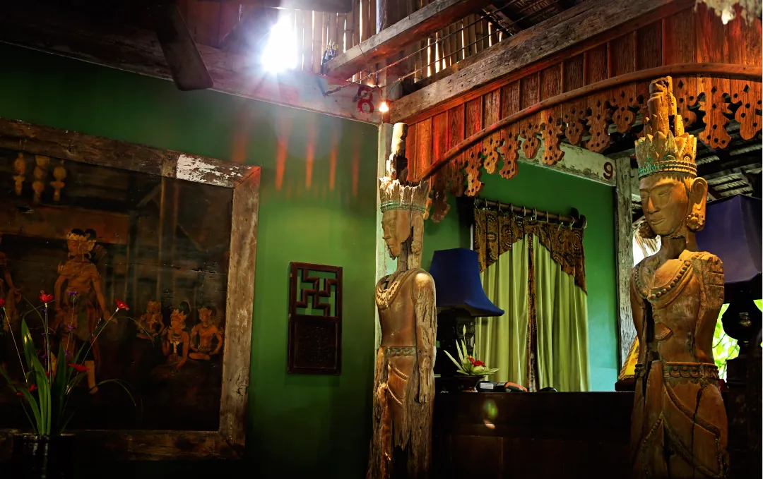 Hotel Tugu Lombok - Lobby Deco