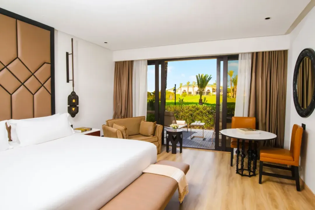 Mazagan-Beach-Resort-Garden-View-Patio-Room-King-Bed