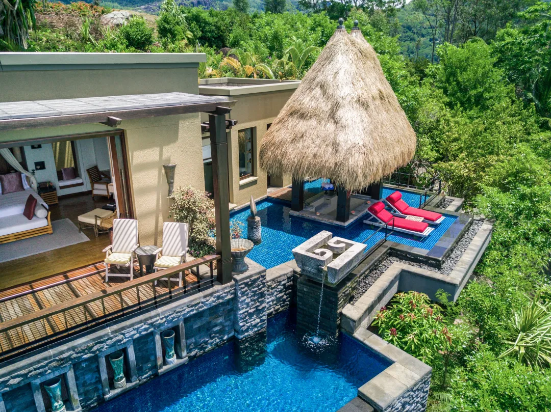 Anantara_Maia_ Seychelles_Aerial Villa_Villas_ Premier_Ocean_ View_Pool_Villas_Exterior