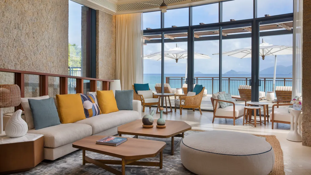 Mango House Seychelles - Drawing Room View
