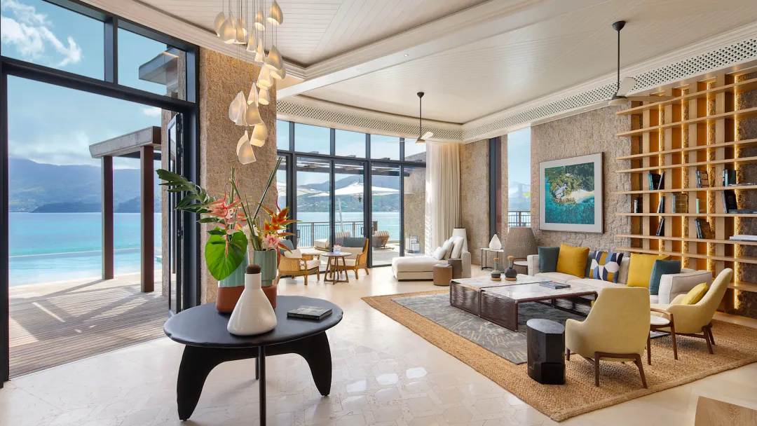 Mango House Seychelles - Drawing Room