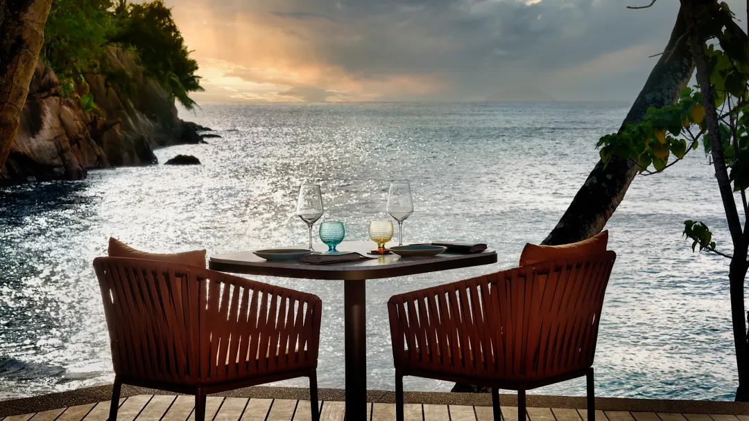 Mango House Seychelles  - Deck Dining