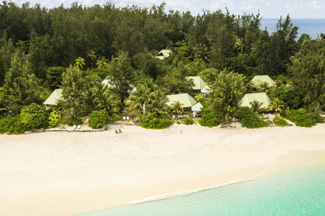 Denis Private Island_Exterior of Cottages