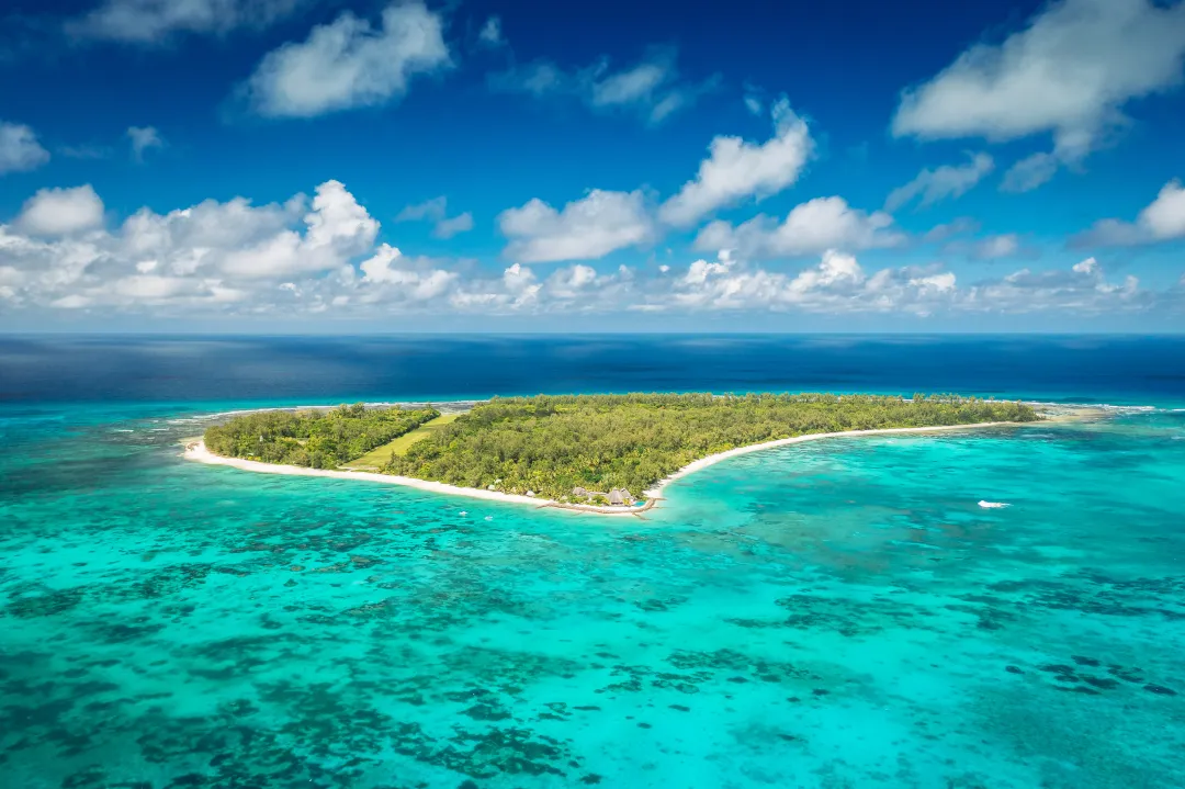 Denis Private Island_Aerial